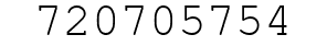 Number 720705754.