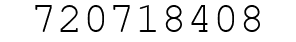 Number 720718408.