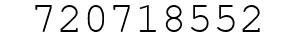 Number 720718552.