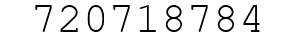 Number 720718784.