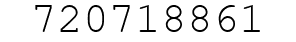 Number 720718861.
