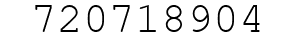 Number 720718904.
