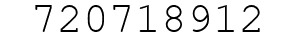 Number 720718912.