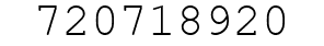 Number 720718920.