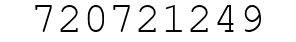 Number 720721249.