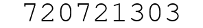 Number 720721303.