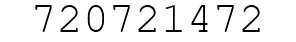 Number 720721472.