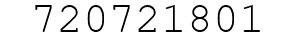 Number 720721801.