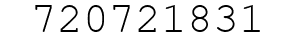 Number 720721831.