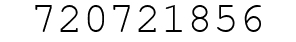 Number 720721856.