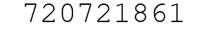 Number 720721861.