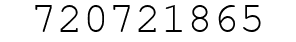 Number 720721865.