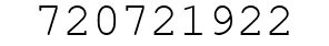 Number 720721922.
