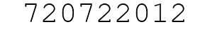 Number 720722012.