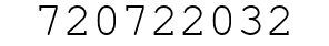 Number 720722032.
