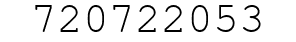 Number 720722053.