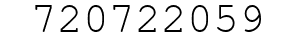 Number 720722059.
