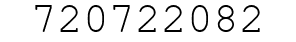 Number 720722082.