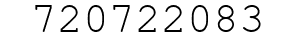 Number 720722083.