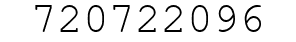 Number 720722096.