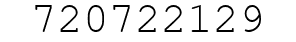 Number 720722129.