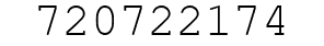 Number 720722174.