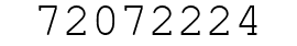Number 72072224.