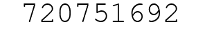 Number 720751692.