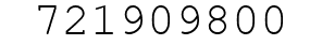 Number 721909800.