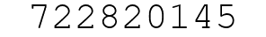 Number 722820145.