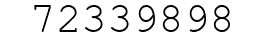 Number 72339898.