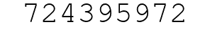 Number 724395972.