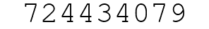 Number 724434079.