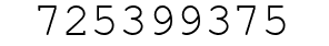 Number 725399375.