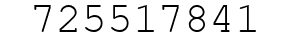 Number 725517841.