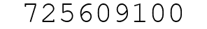 Number 725609100.