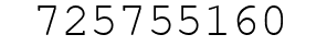 Number 725755160.