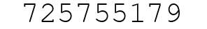 Number 725755179.