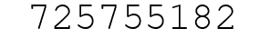 Number 725755182.