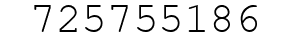 Number 725755186.