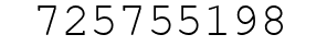 Number 725755198.