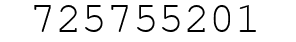 Number 725755201.