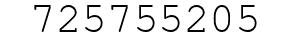 Number 725755205.