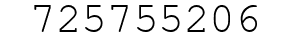 Number 725755206.