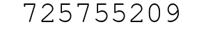 Number 725755209.
