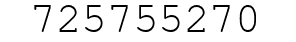 Number 725755270.