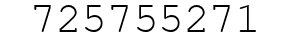 Number 725755271.