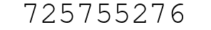 Number 725755276.