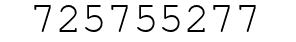 Number 725755277.