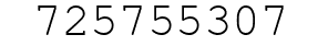 Number 725755307.